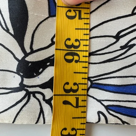 Sheri Martin‎ Dress Blue Floral  Cocktail Whimsical  Size 6 Retro Vintage Y2K - Picture 12 of 13